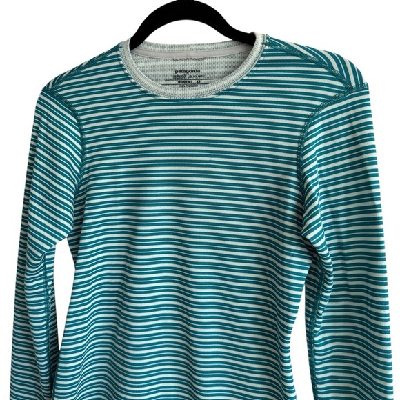 Patagonia Capilene Midweight Striped Thermal Top, Polartec, Size XS - Picture 4 of 7